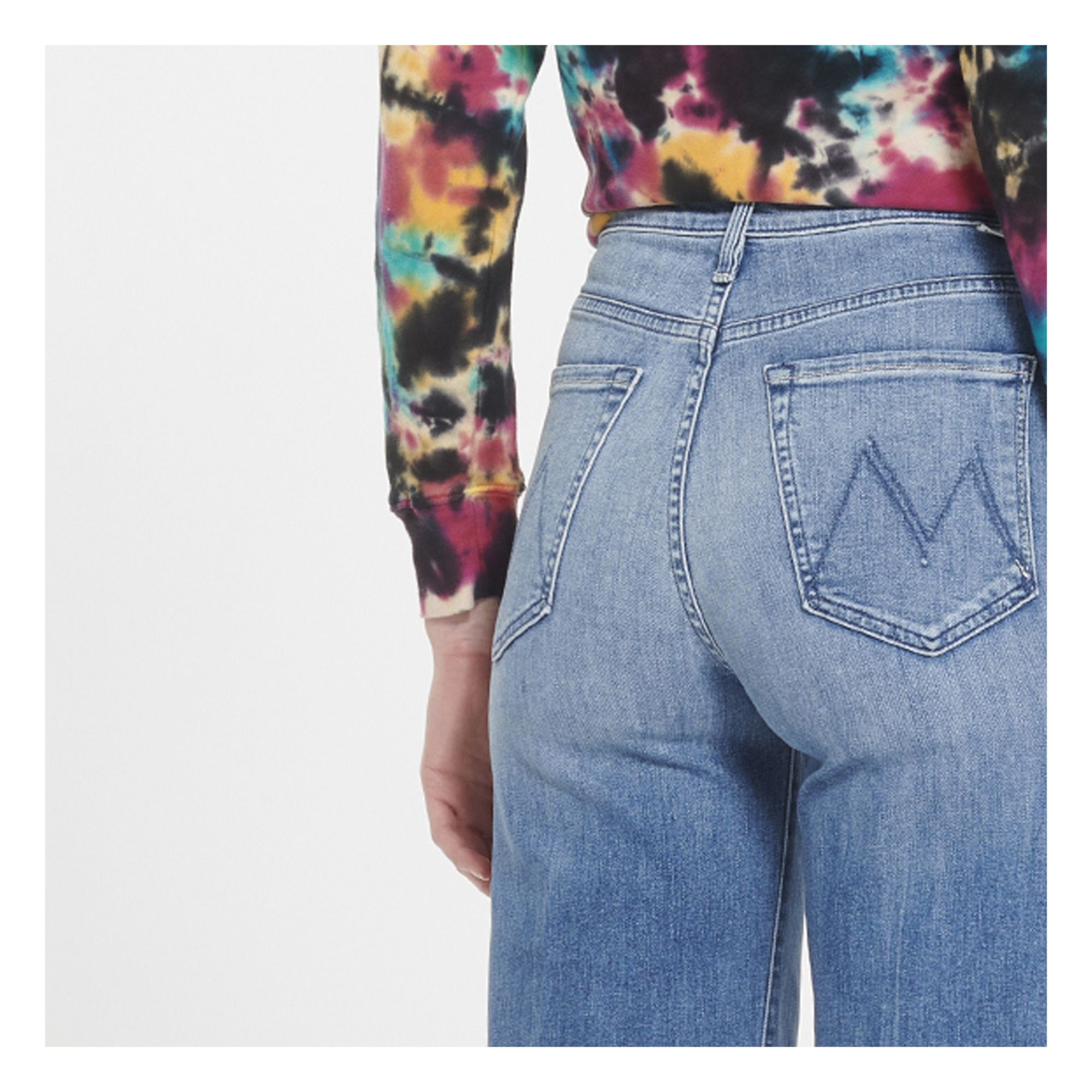 The Tomcat Roller Fray Wide Jeans We 