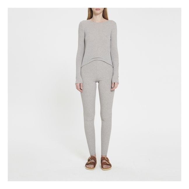 Agnete T-Shirt  | Light grey