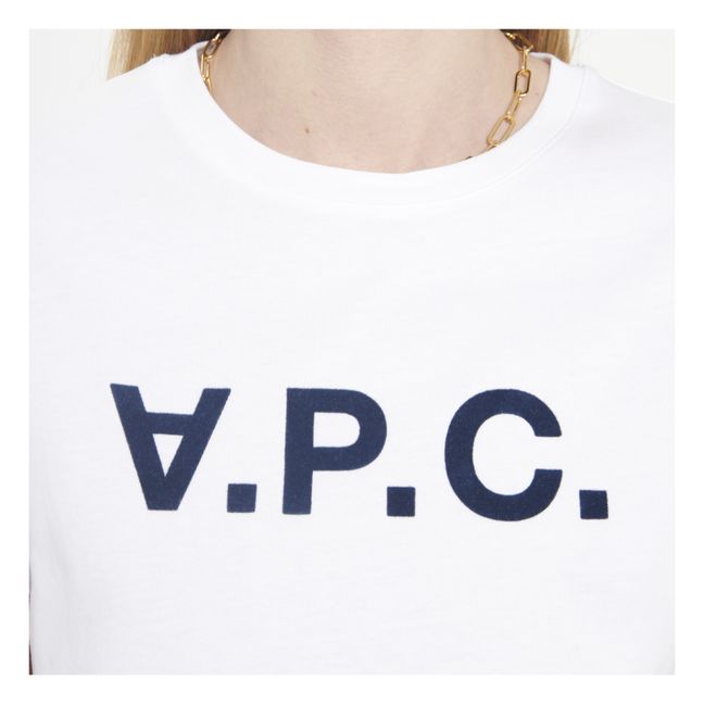 Camiseta Vpc F algodón orgánico | Blanco