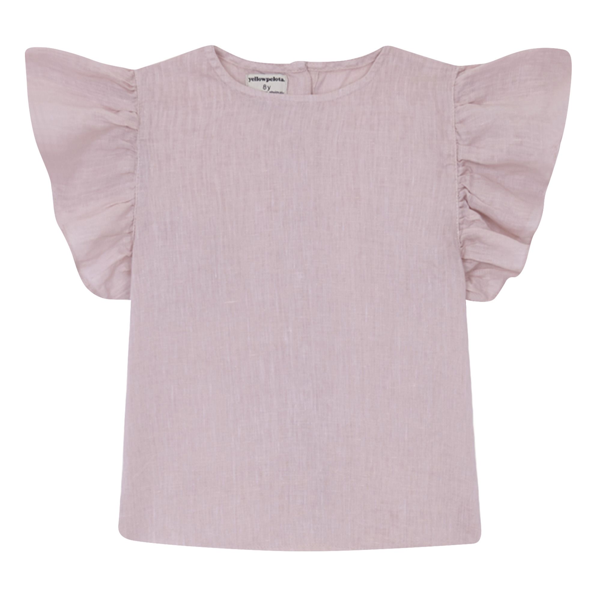 Yellowpelota - Blouse Lin Daisy - Fille - Rose
