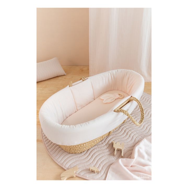 Nobodinoz - Biancheria da letto per bambini in cotone bio - Rosa