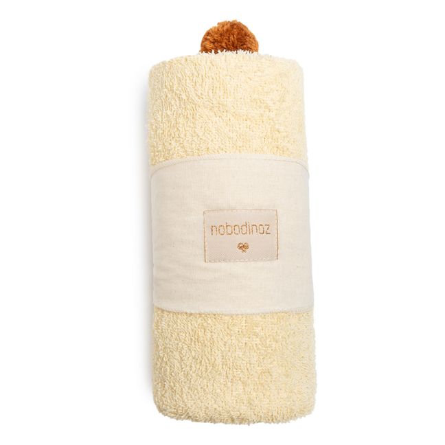 So Cute Organic Cotton Bath Cape | Vanilla