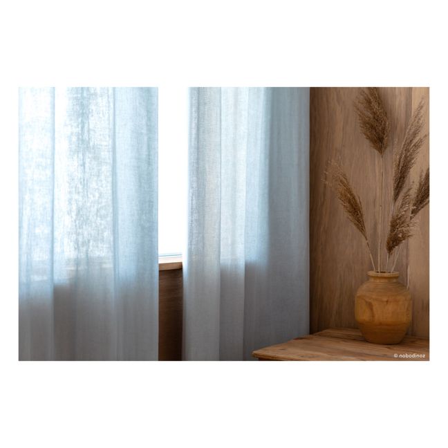 Utopia Organic Cotton Curtain 146 x 280cm | Light blue