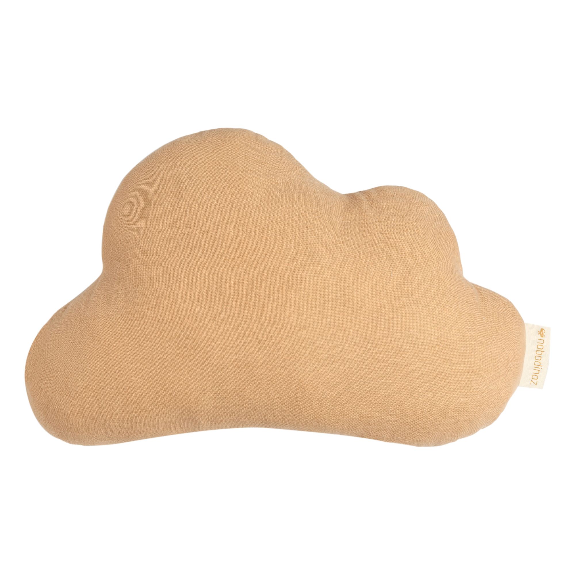 Nobodinoz - Coussin nuage en coton bio - Nude