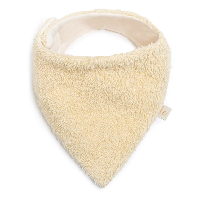 Bavoir Bandana So Cute en coton bio | Vanille