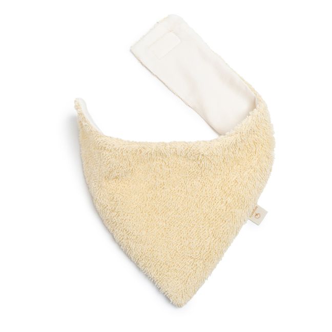 Bavoir Bandana So Cute en coton bio | Vanille