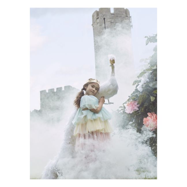 Déguisement de princesse arc-en-ciel