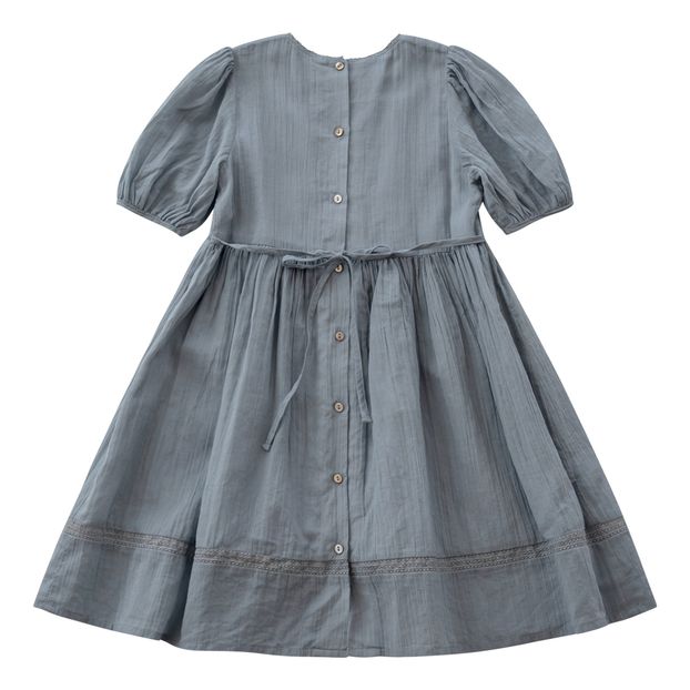 Claudel Dress Grey blue Louisiella Fashion Children