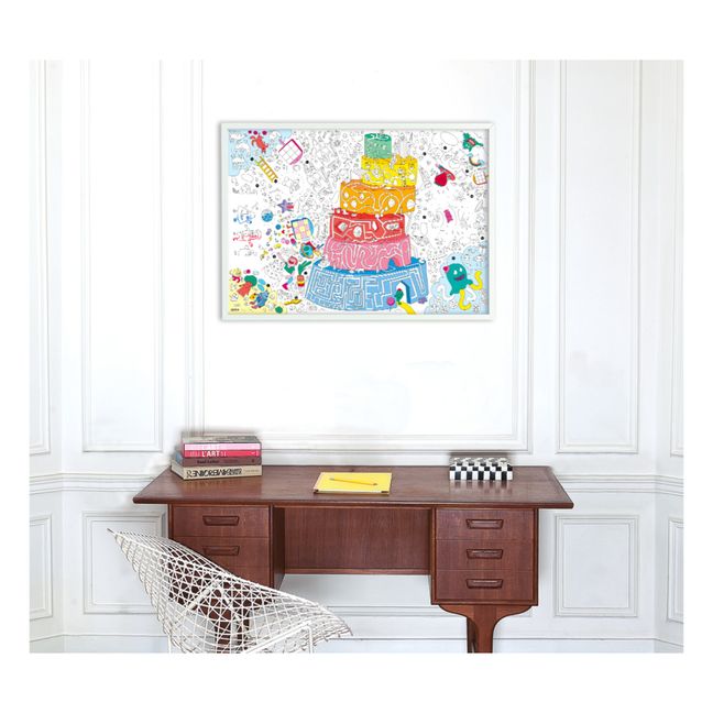 Giant Colouring-in Poster - Games
