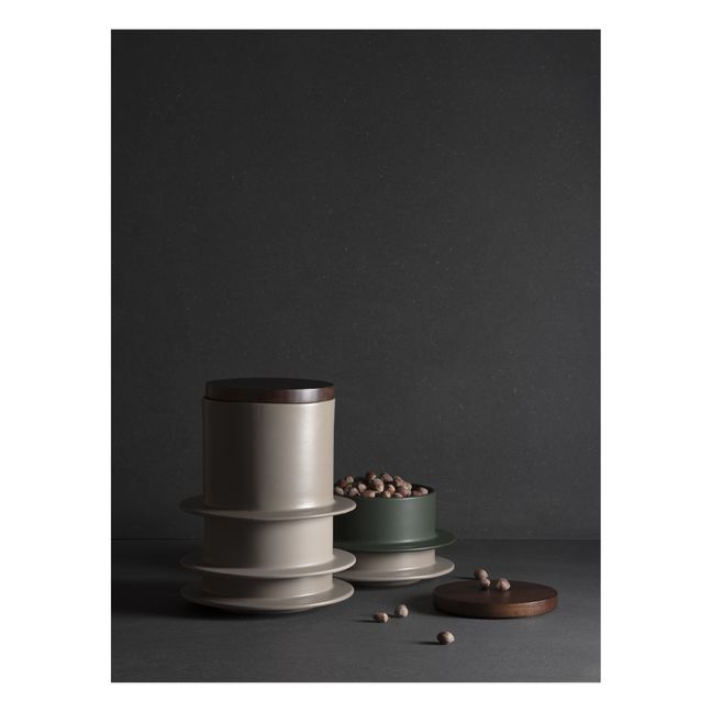 Couvercle Dishes to dishes en bois d'accacia | Bois foncé