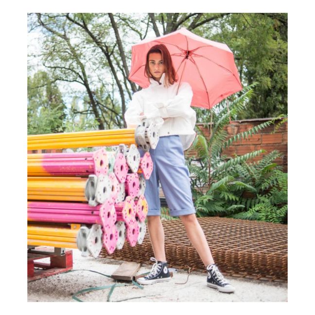 Paraguas plegable Madeleine | Rosa Melocotón