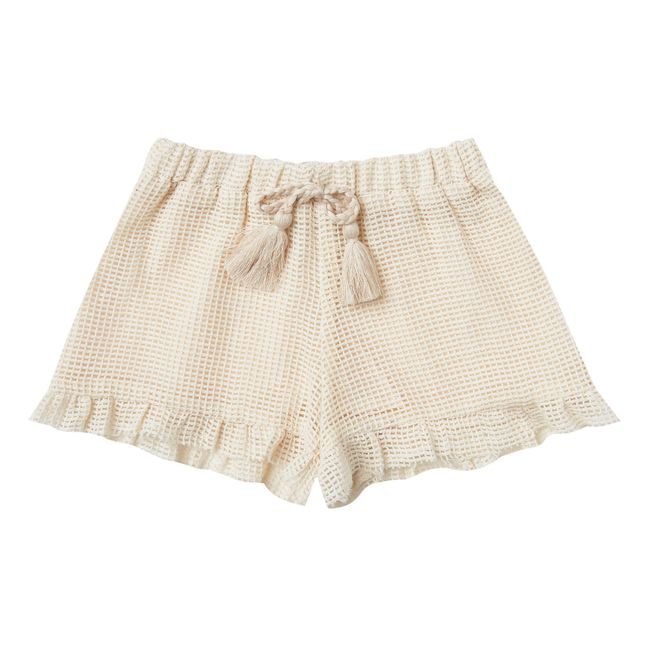 Beehive Shorts  Off white