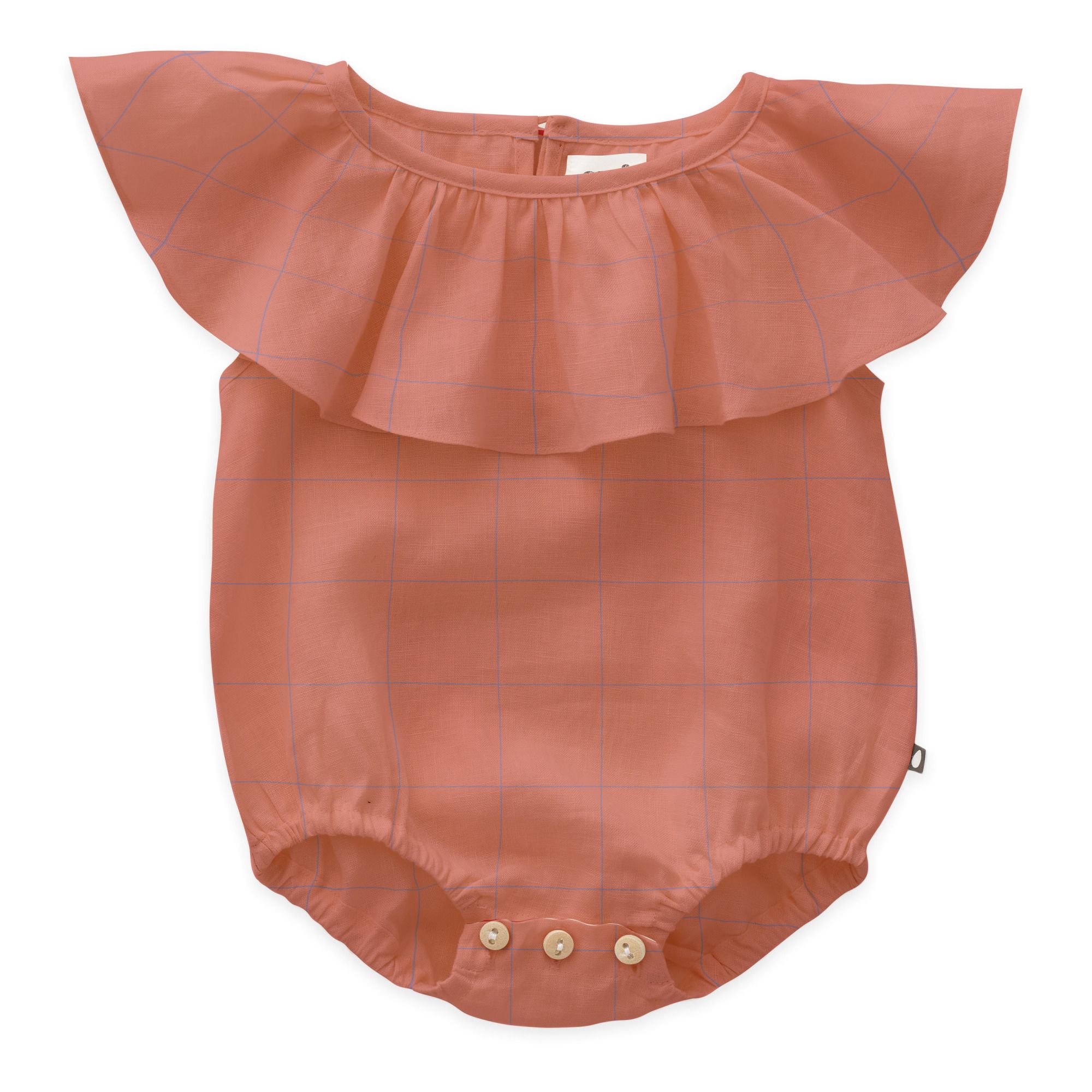 Oeuf NYC - Barboteuse Lin - Fille - Rose