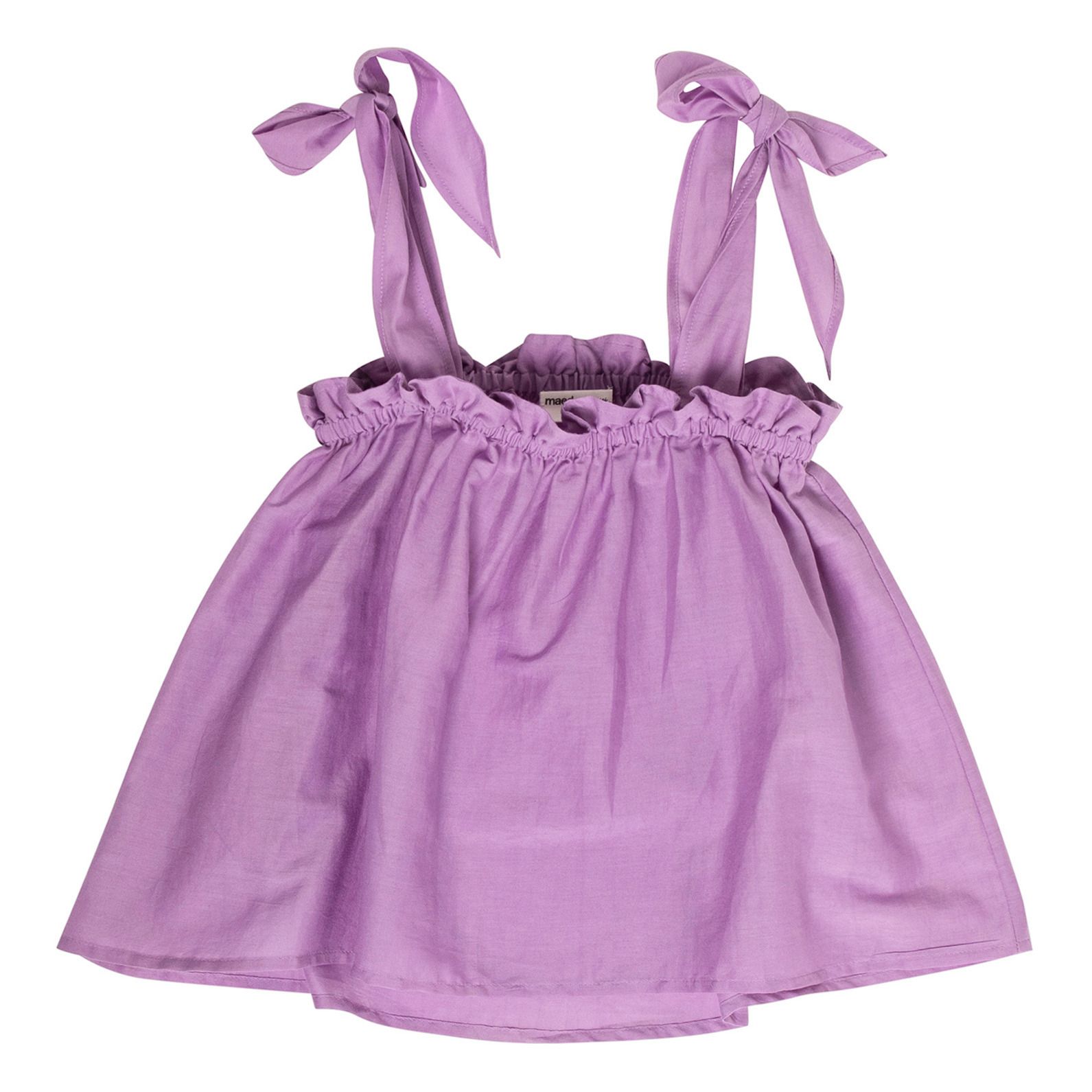 purple spaghetti strap top