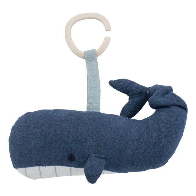 Marion Whale Musical Mobile Navy blue
