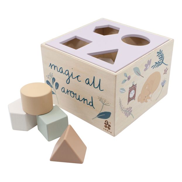 Daydream Wooden Shape Box Sebra Toys and Hobbies Children Smallable