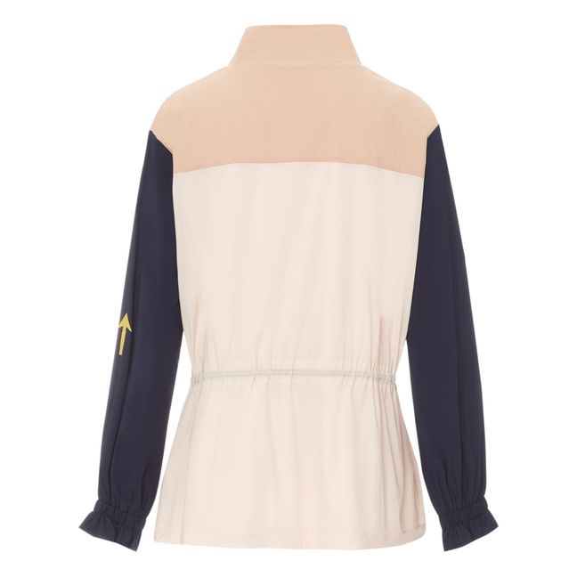 Cotton and Linen Kimono Jacket Ecru Pomandère Fashion Adult