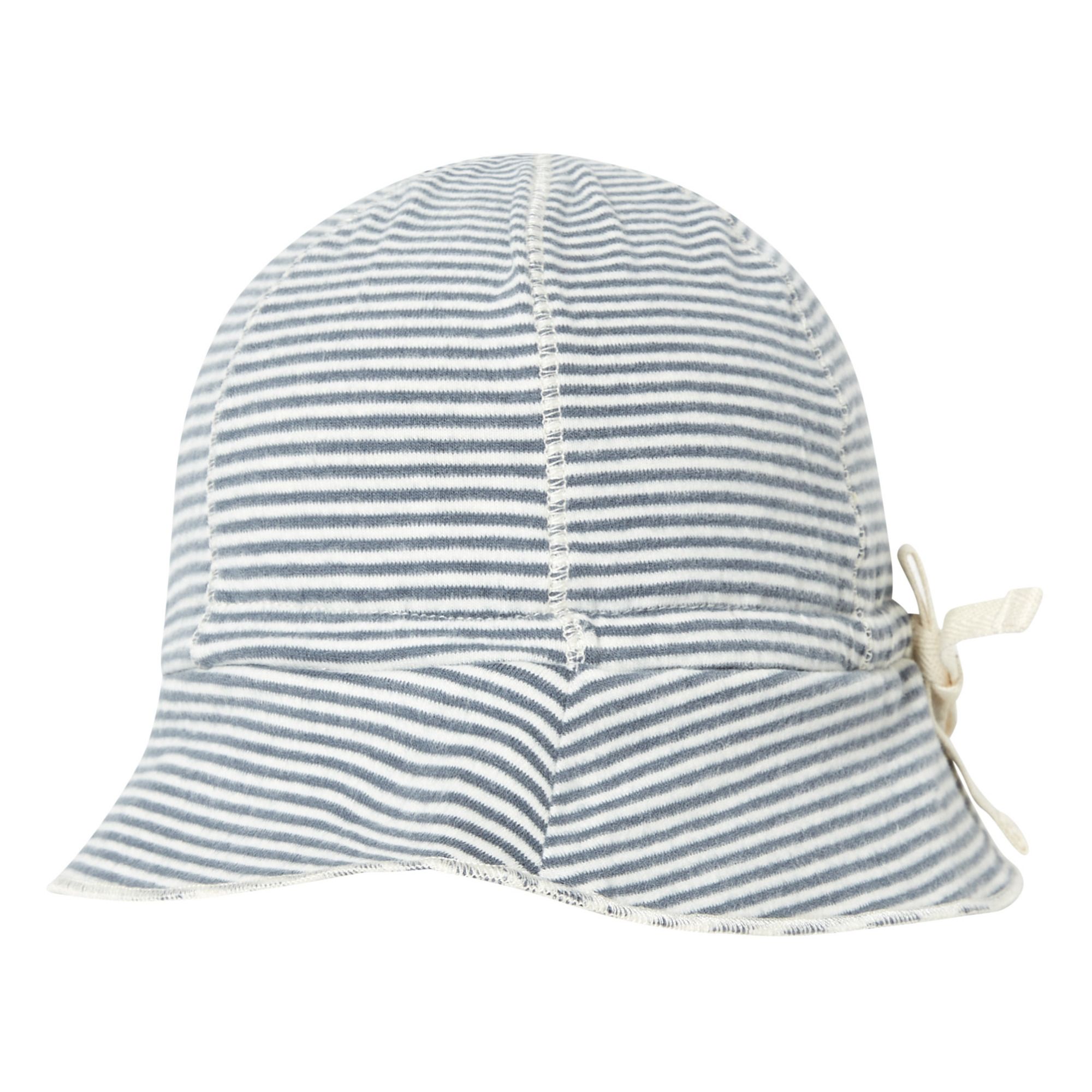 Gray Label - Chapeau Coton Bio - Fille - Bleu marine