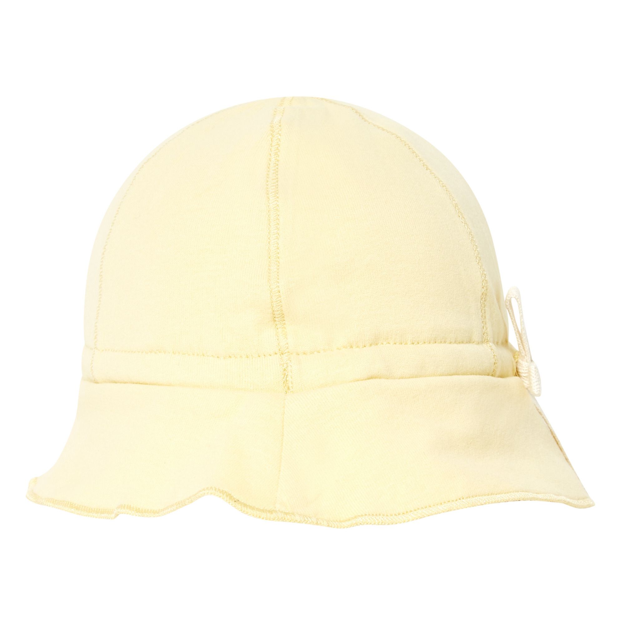 Gray Label - Chapeau Coton Bio - Fille - Jaune pâle