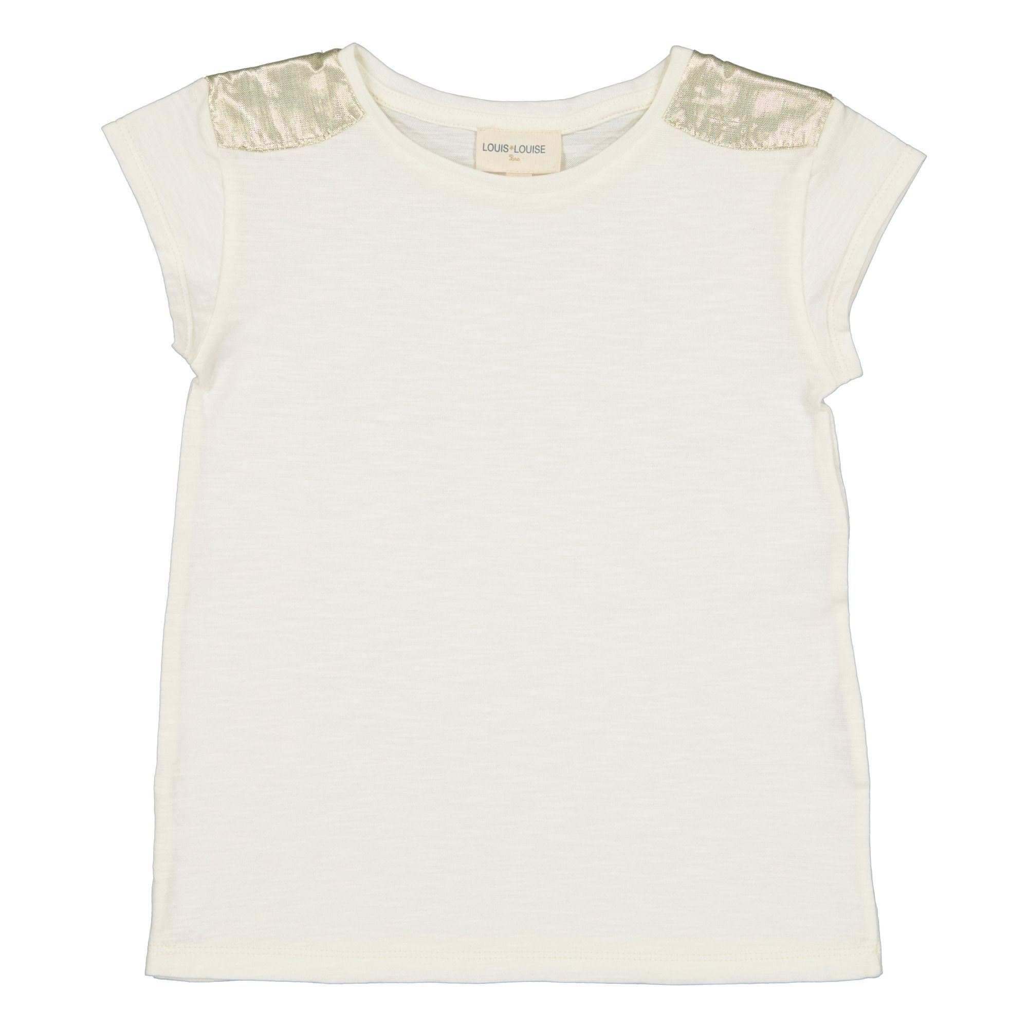 Louis Louise - T-shirt Anais - Fille - Ecru