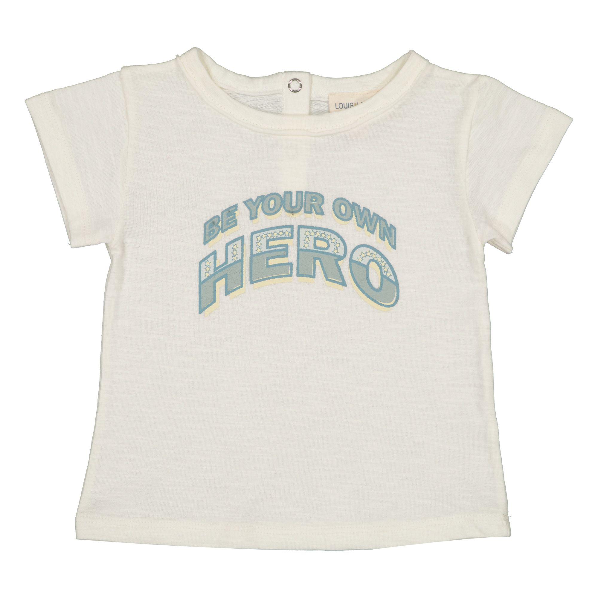 Louis Louise - T-shirt Tom - Garçon - Ecru