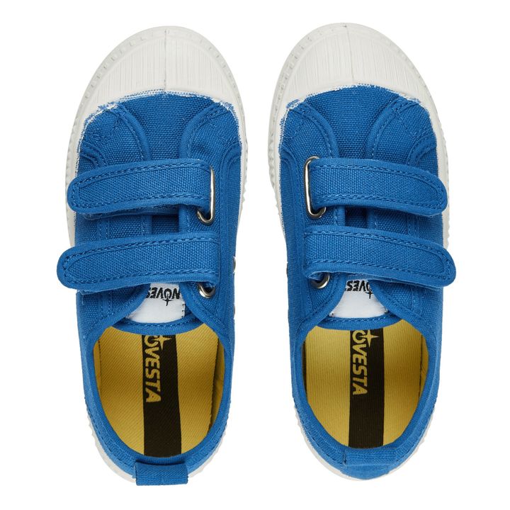 Vegan Velcro Sneakers | Blue- Product image n°4