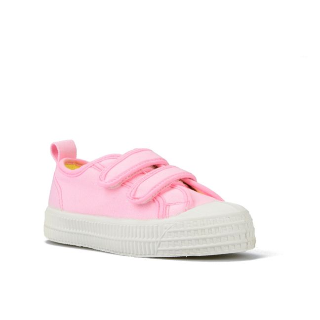 Zapatillas Veganas Velcros | Rosa