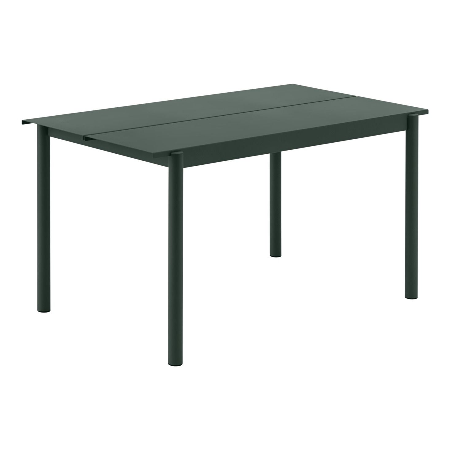 Muuto - Table outdoor Linear - Vert foncé