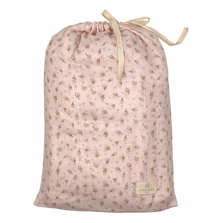 Organic Cotton Quilt Cover | Powder pink- Product image n°1
