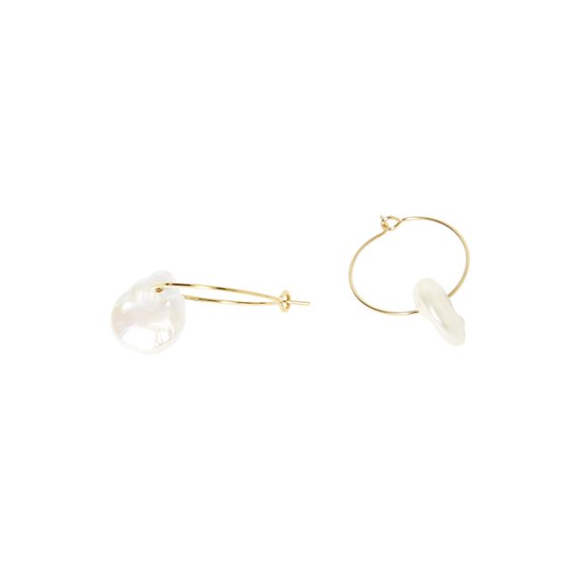 Tancrede Small Hoop Earrings Gold
