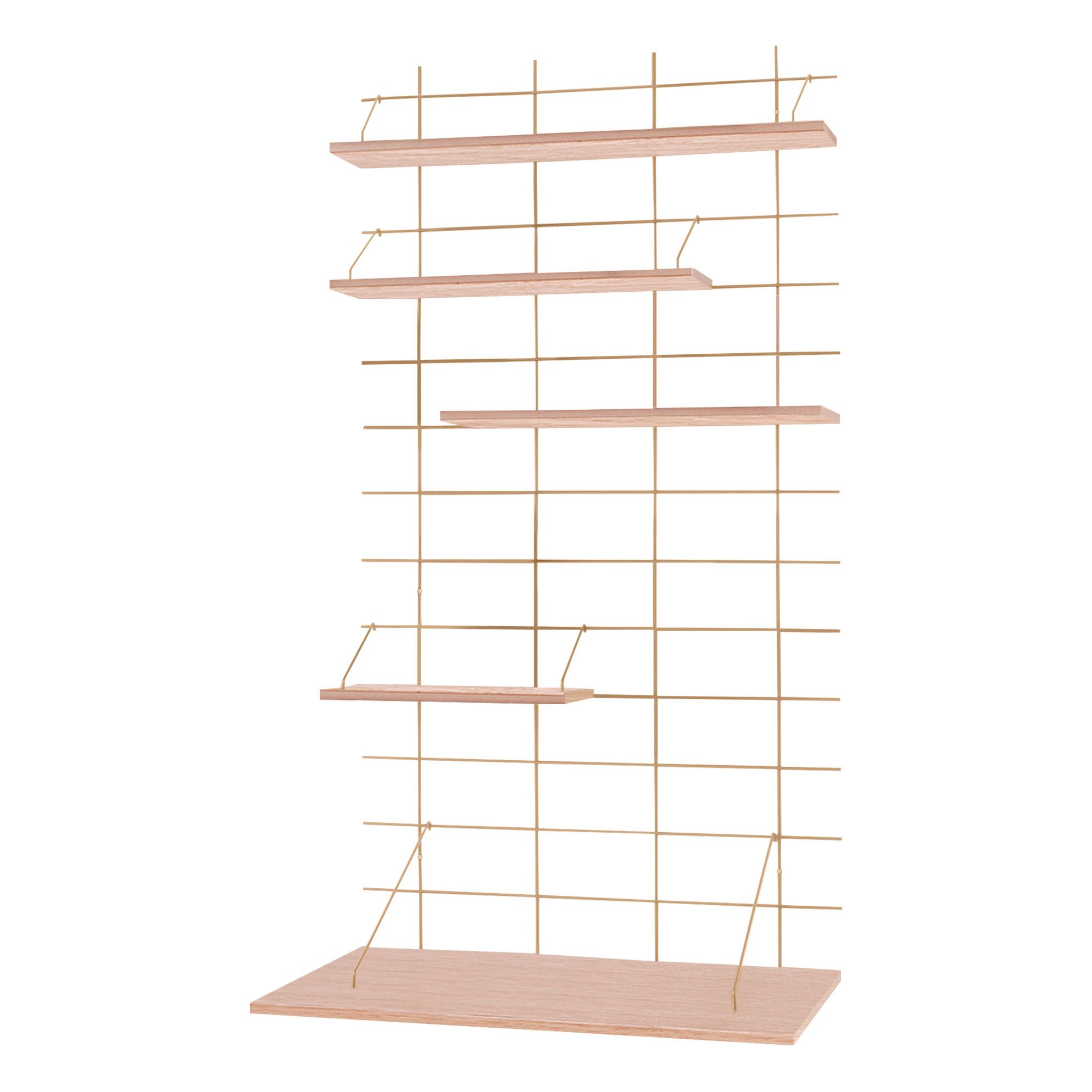 Gassien - Bureau 30 Lucile base laiton - Bouleau