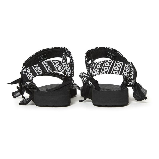 Sandalias Trekky Bandana | Negro