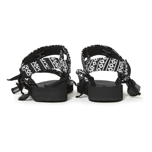 Trekky Bandana Sandals -Women's Collection- Black