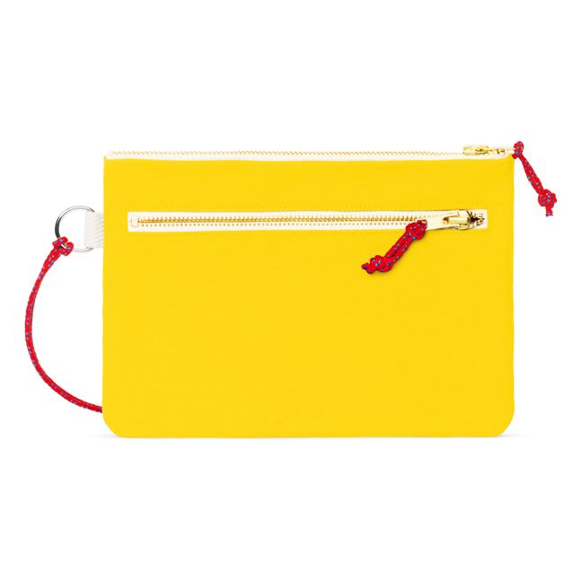 Pochette Zippé Pouch | Jaune