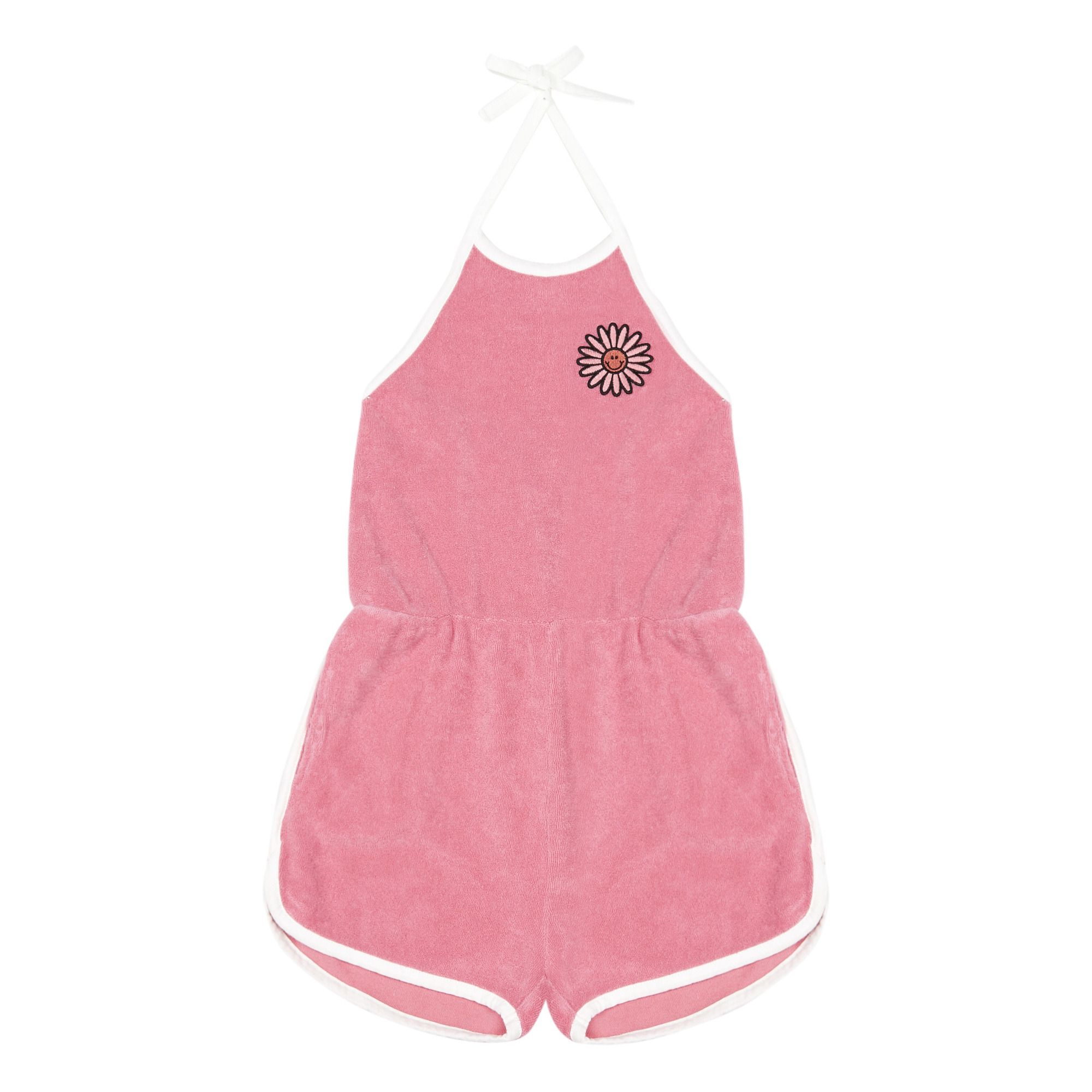 Hundred Pieces - Combishort Eponge Bio - Fille - Rose
