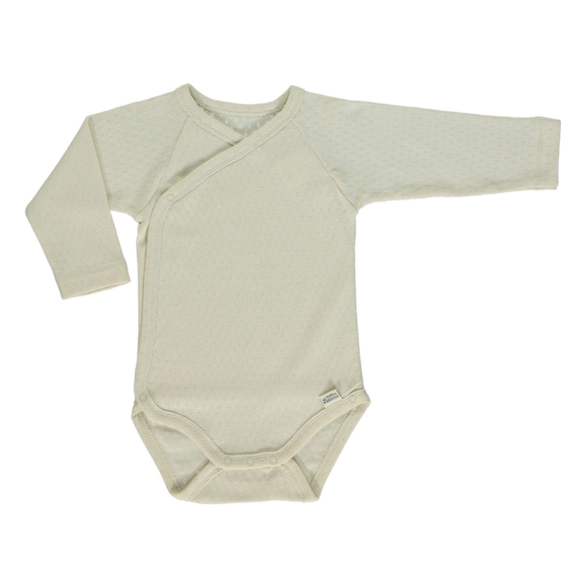 Poudre Organic - Body Coton Bio Lierre - Fille - Blanc cassé