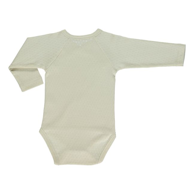 Ivy Organic Cotton Playsuit  | Off white