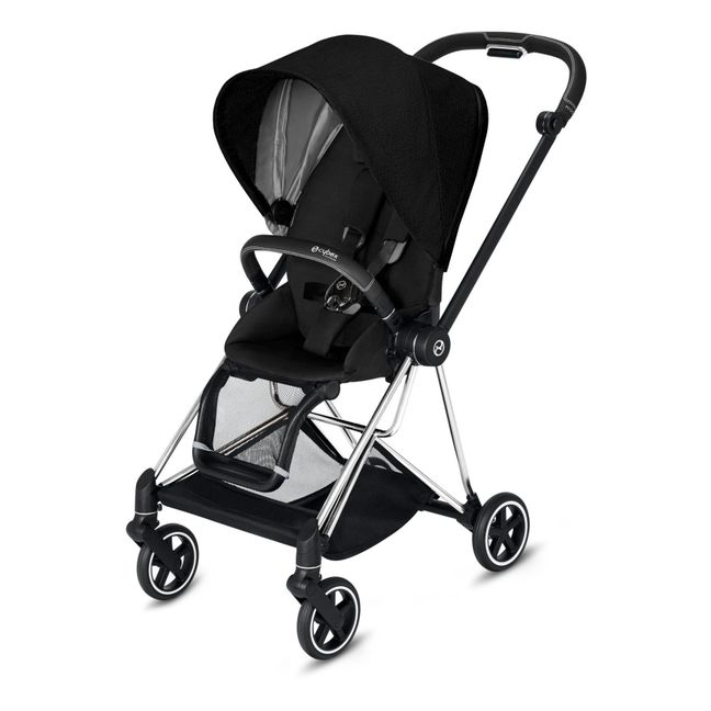 Mios Complete Convertible Stroller Chrome Frame Black