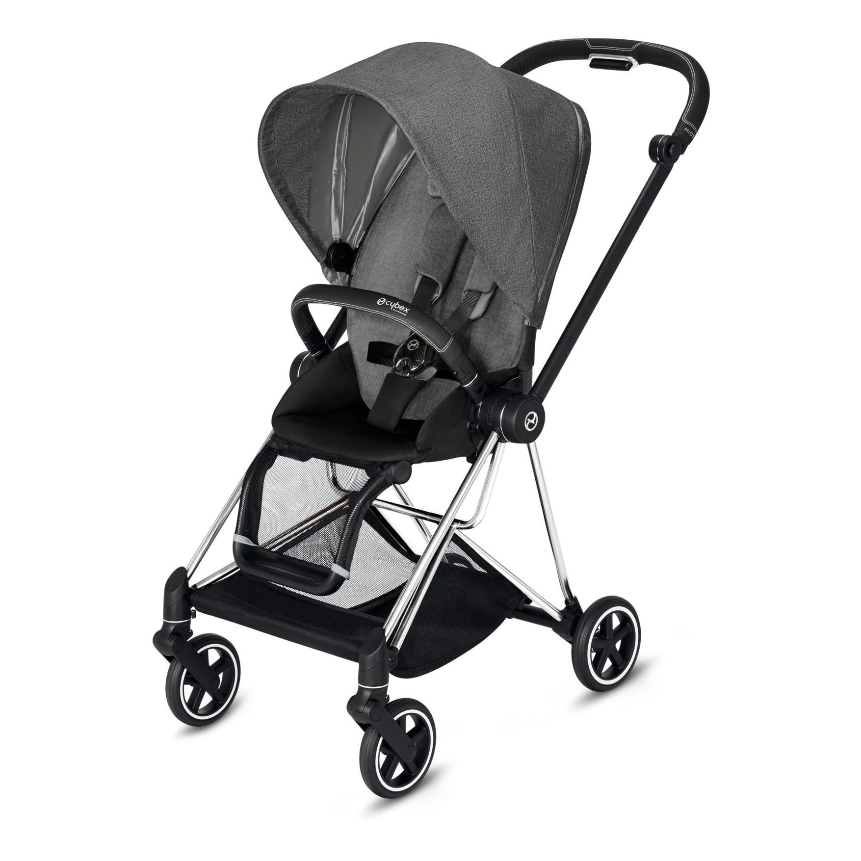 light grey stroller