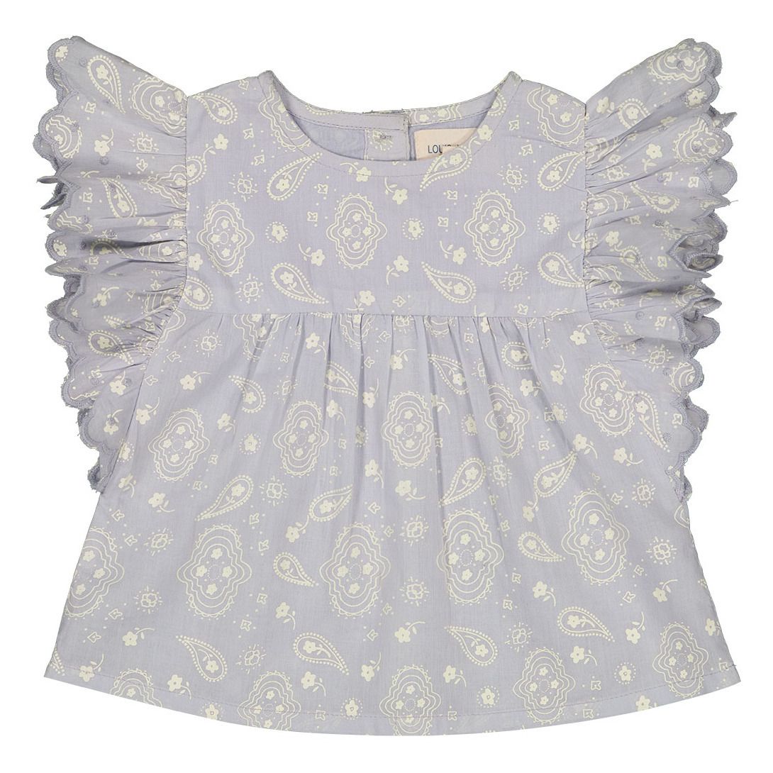 Louis Louise - Blouse Jasmin - Fille - Bleu ciel