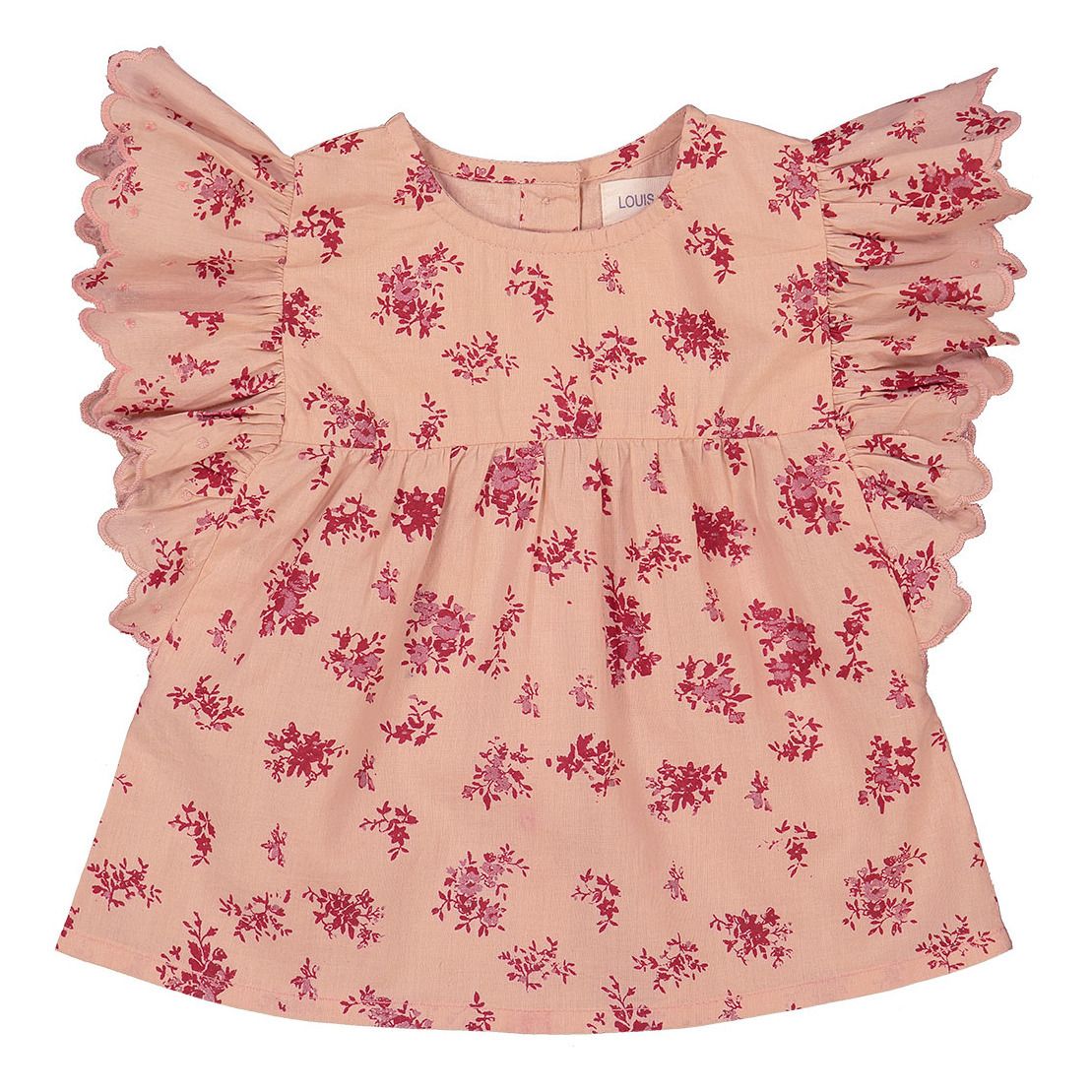 Louis Louise - Blouse Jasmin - Fille - Rose pâle
