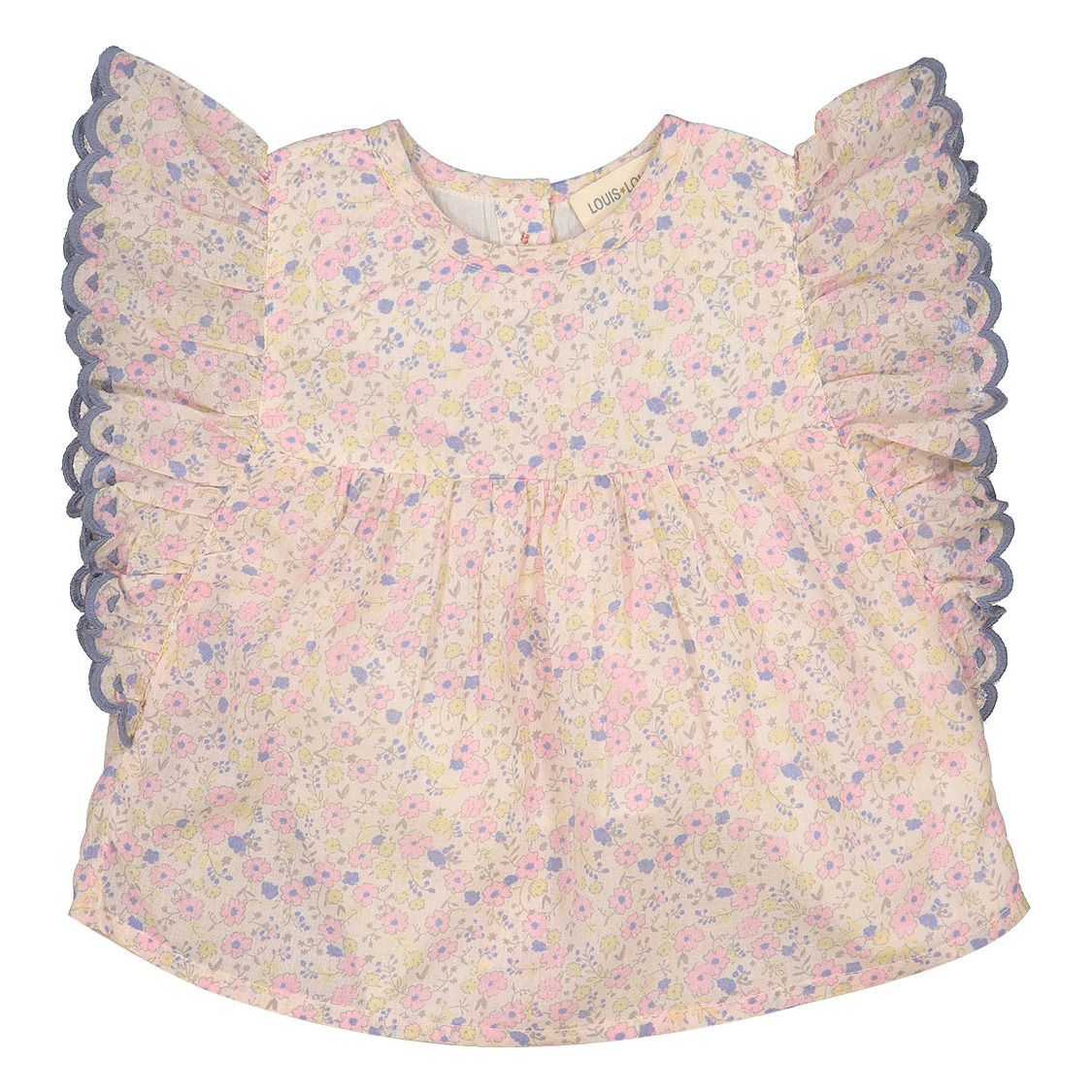 Louis Louise - Blouse Jasmin - Fille - Rose poudré