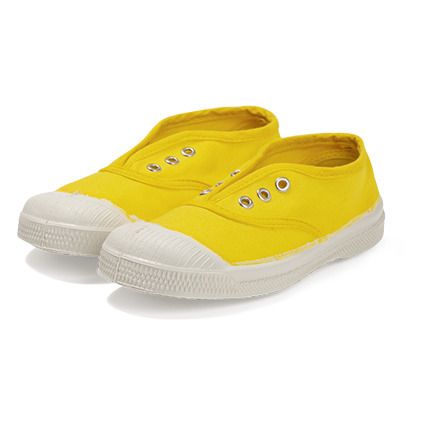 Elly Vegan Tennis Shoes  Yellow