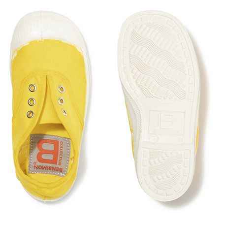 Elly Vegan Tennis Shoes  | Yellow