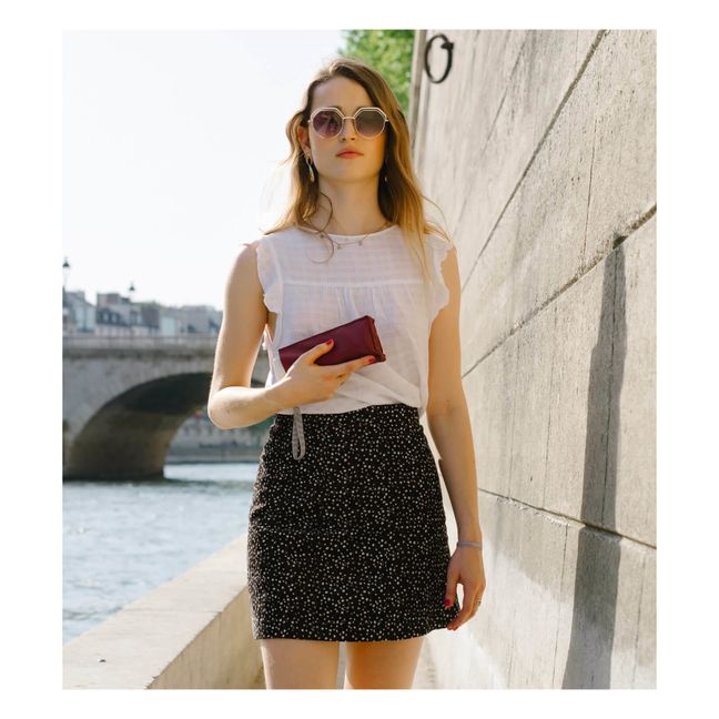 Germain Collabsible Umbrella  | Burgundy
