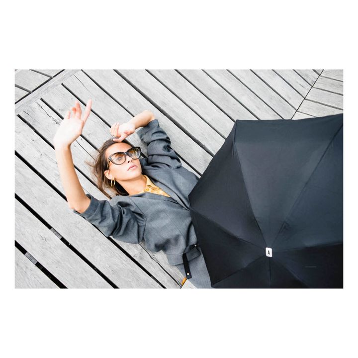 Paraguas plegable Jane | Negro- Imagen del producto n°1