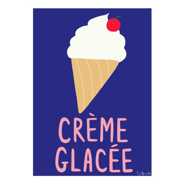 Affiche crème glacée
