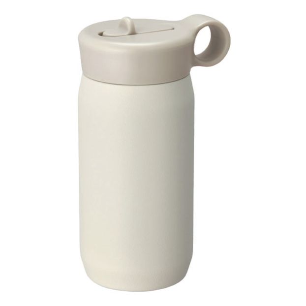 Play Tumbler Kids Water Bottle 300ml White Kinto Design