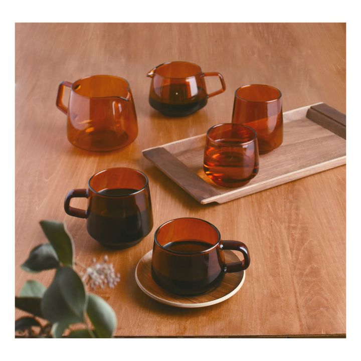 Mug, modello: Sépia, in vetro | Ambra- Immagine del prodotto n°1
