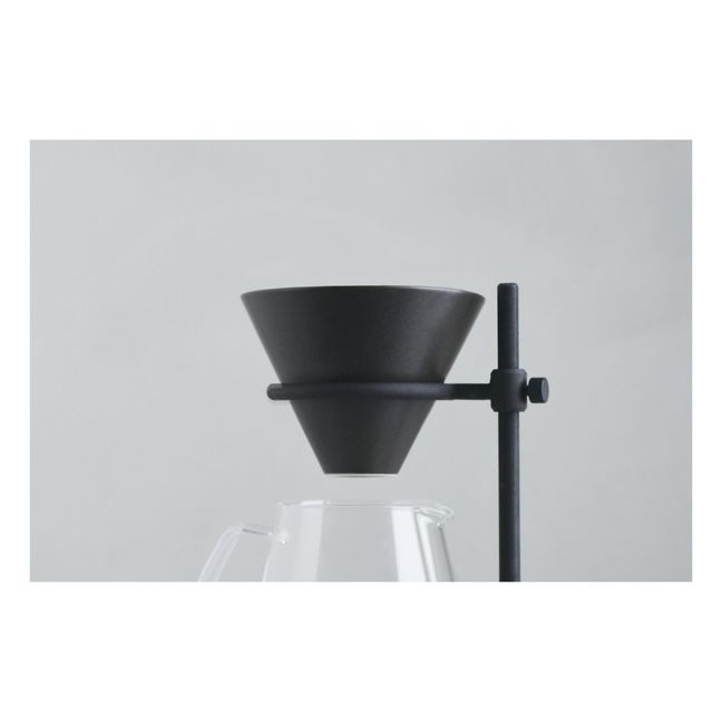 Caffettiera, set slow coffee - 4 tazze | Nero
